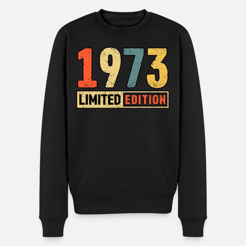 Édition limitée 1973 - Pull Premium bio Homme - noir
