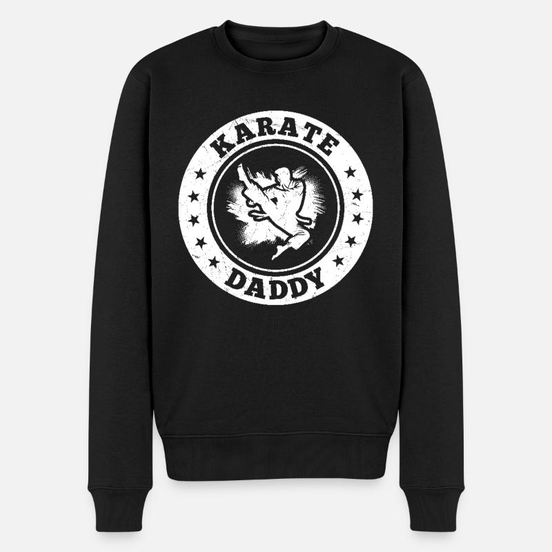 Karaté Daddy Karaté Combattant - Pull Premium bio Homme - noir
