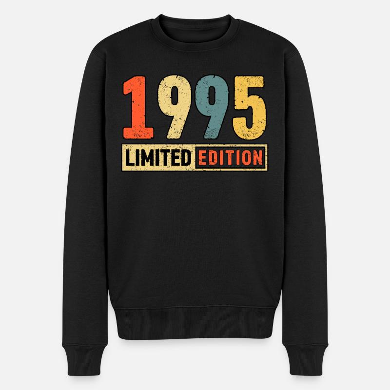 Edition limitée 1995 - Pull Premium bio Homme - noir