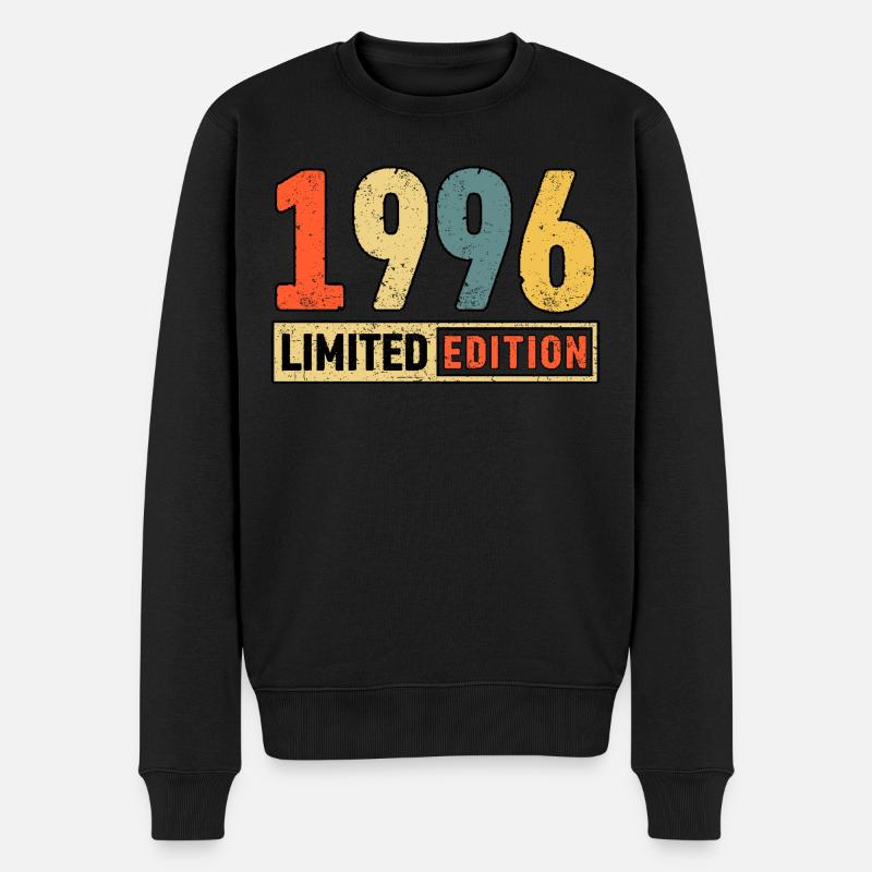 Edition limitée 1996 - Pull Premium bio Homme - noir