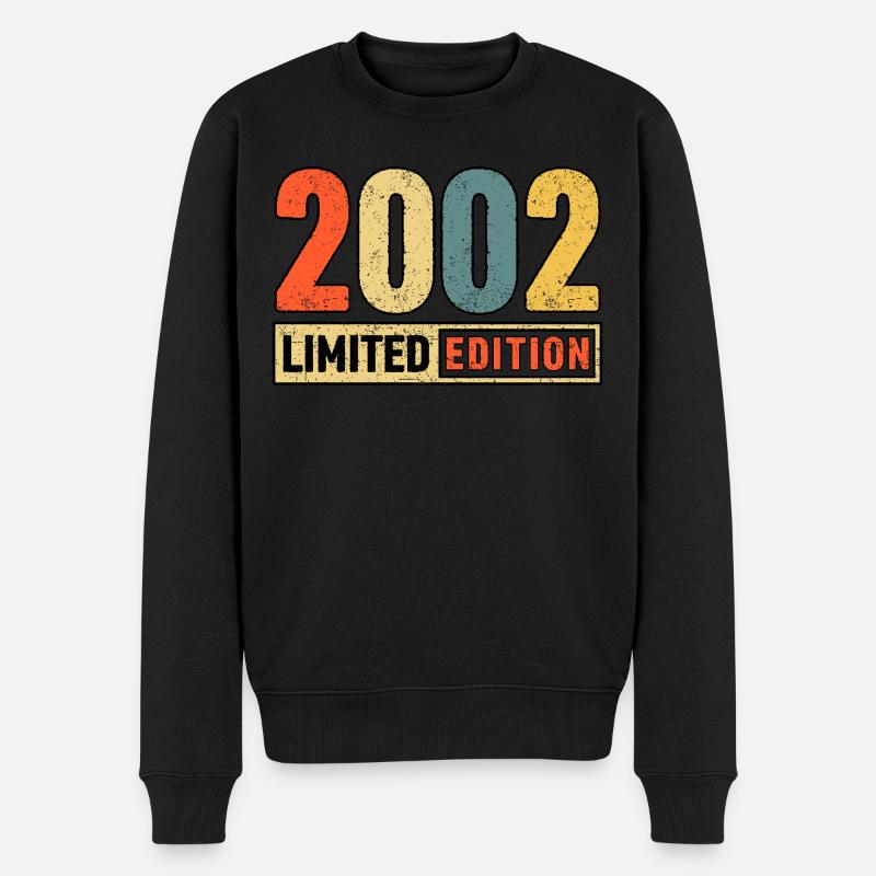 Edition limitée 2002 - Pull Premium bio Homme - noir