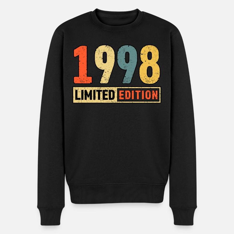 Édition limitée 1998 - Pull Premium bio Homme - noir