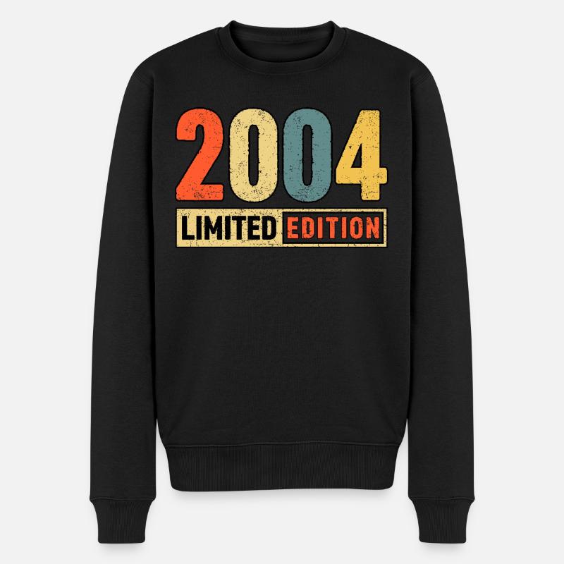 Edition limitée 2004 - Pull Premium bio Homme - noir