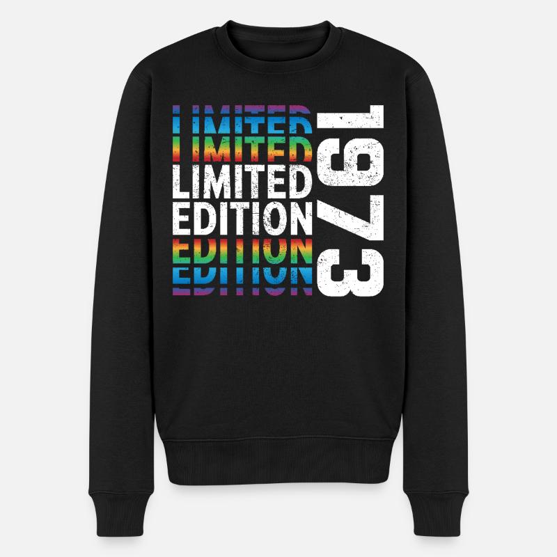 Édition limitée 1973 - Pull Premium bio Homme - noir