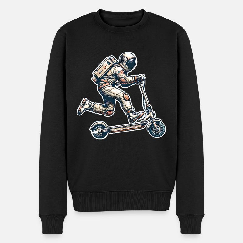 E-Scooter E-Roller Astronaut Scooter - Pull Premium bio Homme - noir