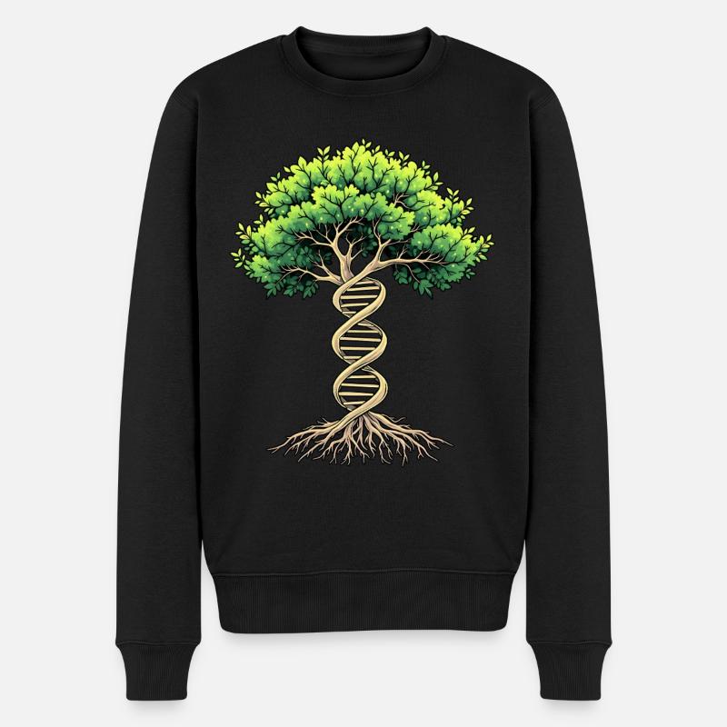 ADN Arbre de Vie - Pull Premium bio Homme - noir
