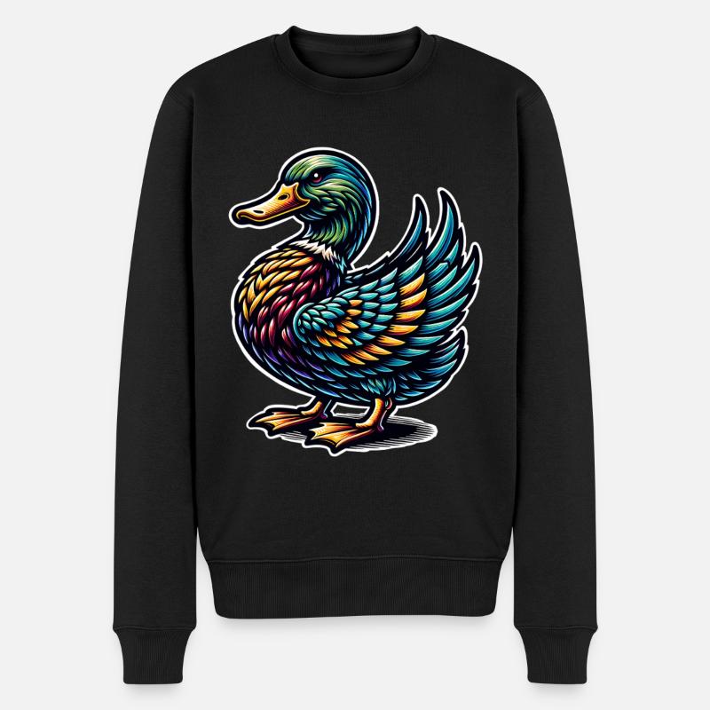 Canard - Pull Premium bio Homme - noir