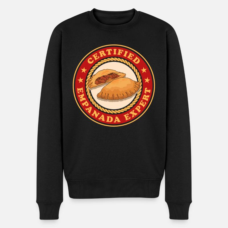 Empanada Dumpling Empanadas Cadeaux - Pull Premium bio Homme - noir