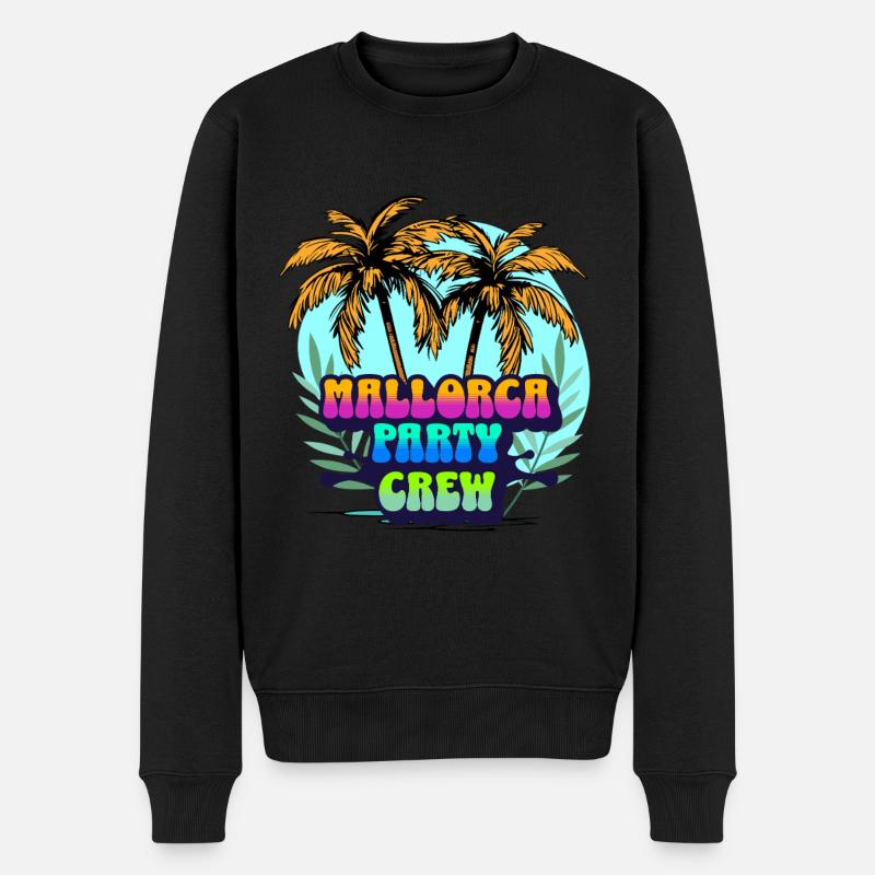 Mallorca Party Crew - Pull Premium bio Homme - noir