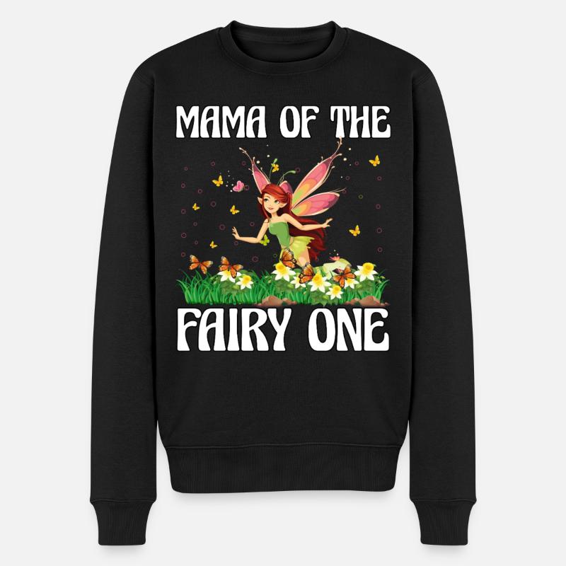 Maman de la fée Une - Pull Premium bio Homme - noir
