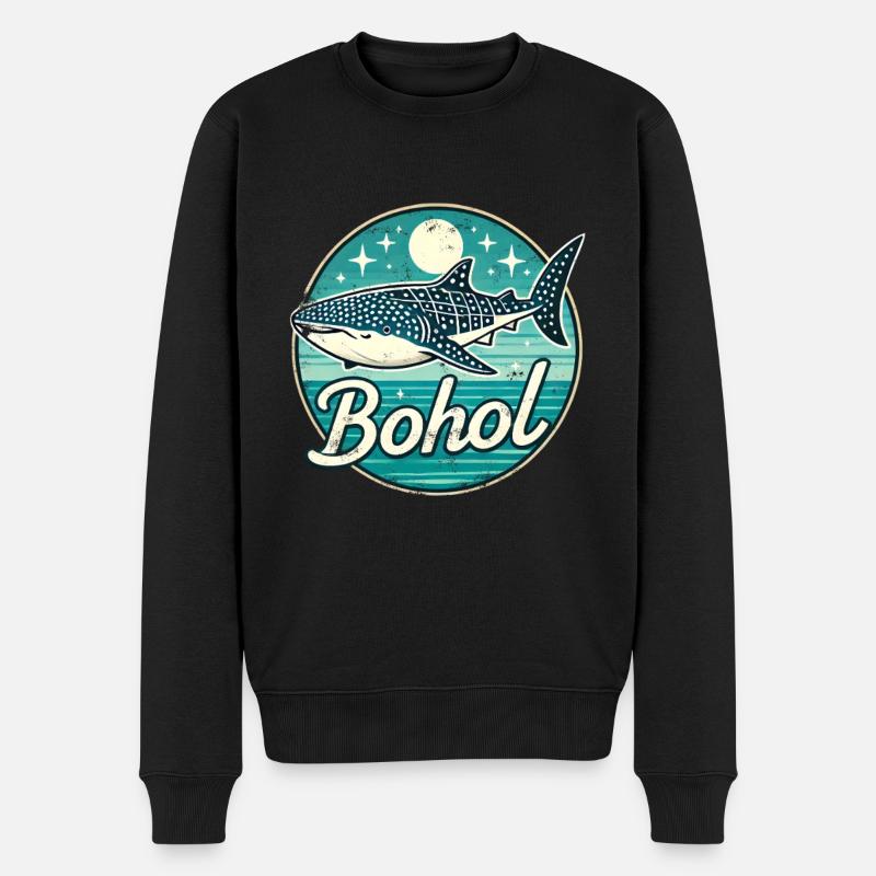 Bohol Philippinen - Männer Premium Bio Pullover - Schwarz