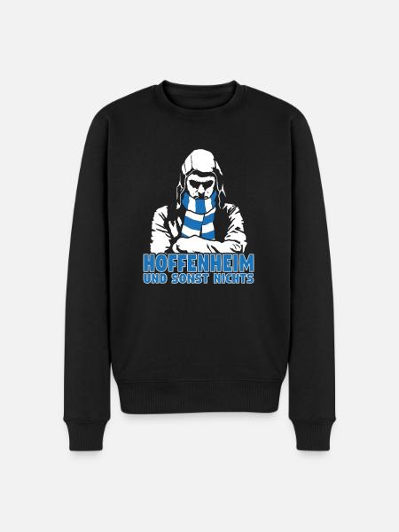 Hoffenheim und sonst nichts - Männer Premium Bio Pullover - Schwarz