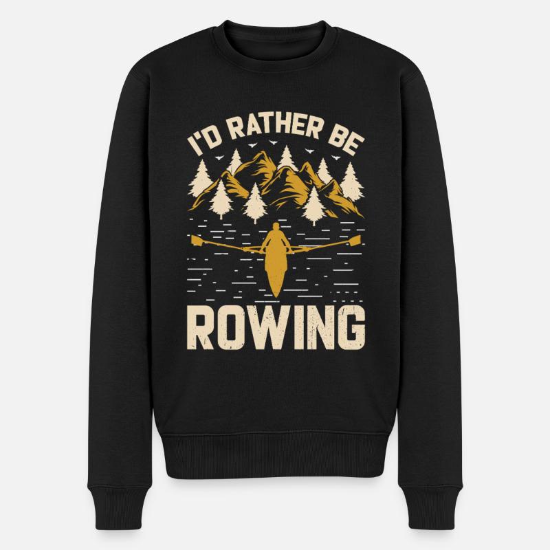 Plutôt ramer - Pull Premium bio Homme - noir