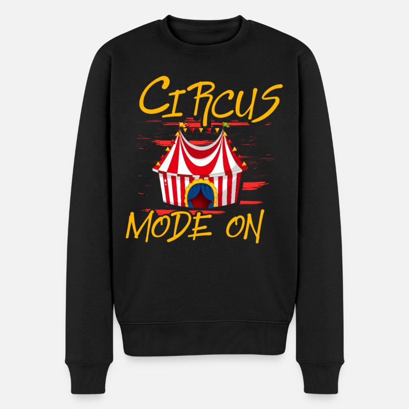 Mode cirque activé - Pull Premium bio Homme - noir