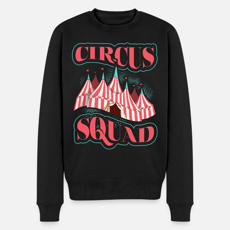 Escouade de cirque - Pull Premium bio Homme - noir