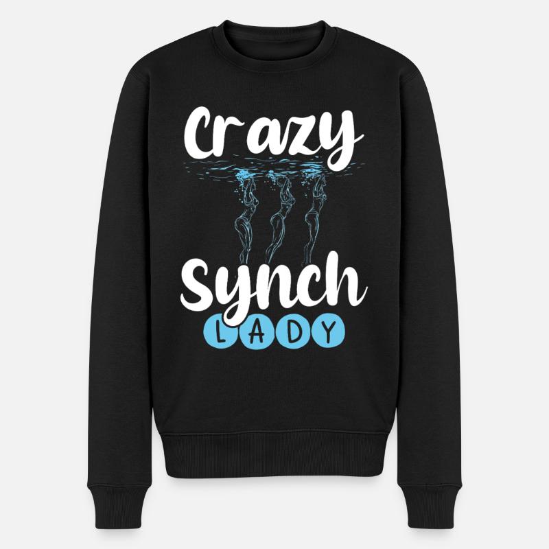 Nageuses synchronisées - Pull Premium bio Homme - noir