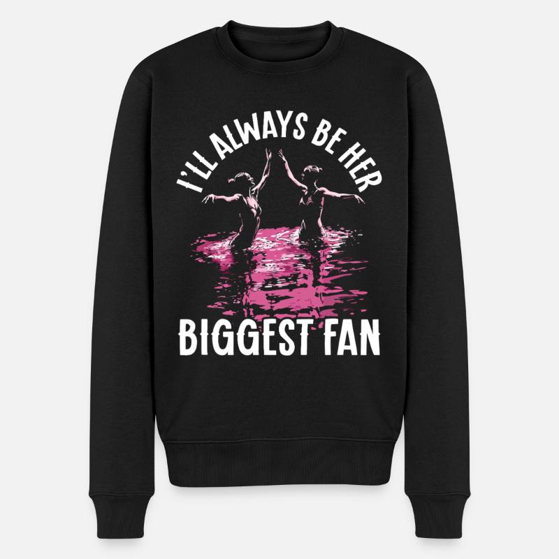 Nageuses synchronisées - Pull Premium bio Homme - noir