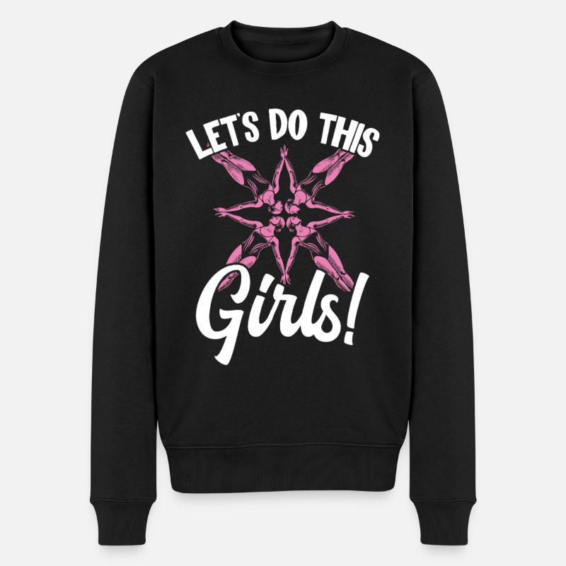 Nageuses synchronisées - Pull Premium bio Homme - noir