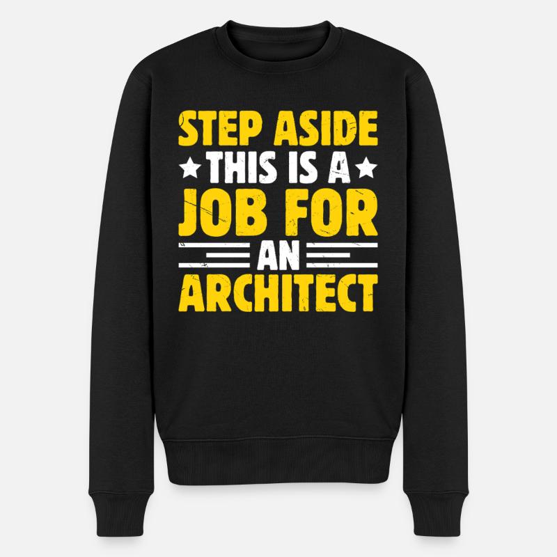 Architecte - Pull Premium bio Homme - noir