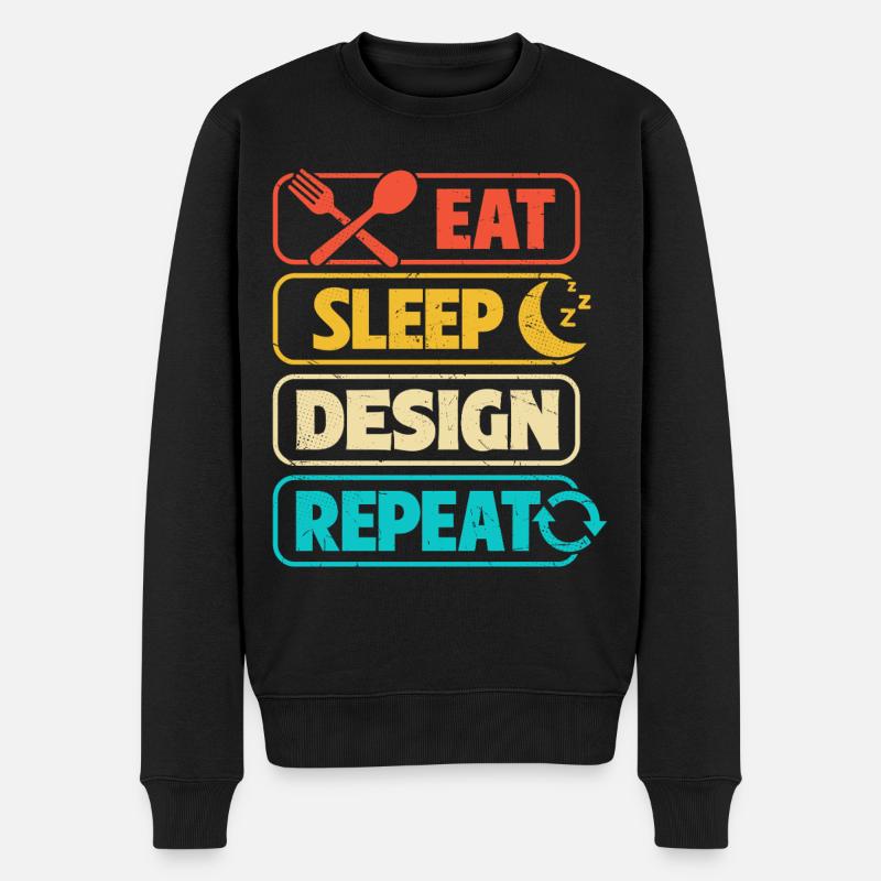 Architecte - Pull Premium bio Homme - noir