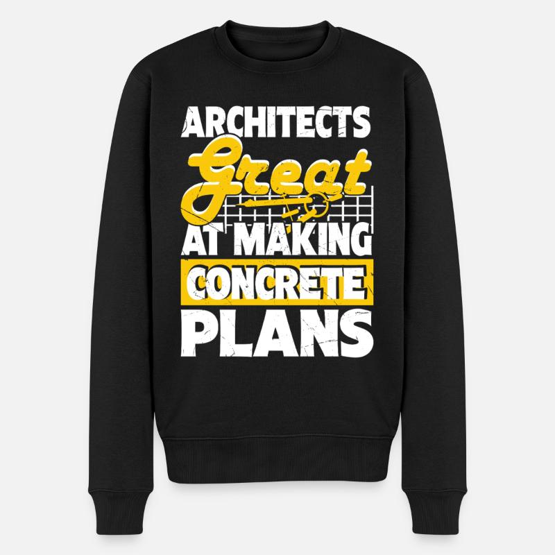 Architecte - Pull Premium bio Homme - noir