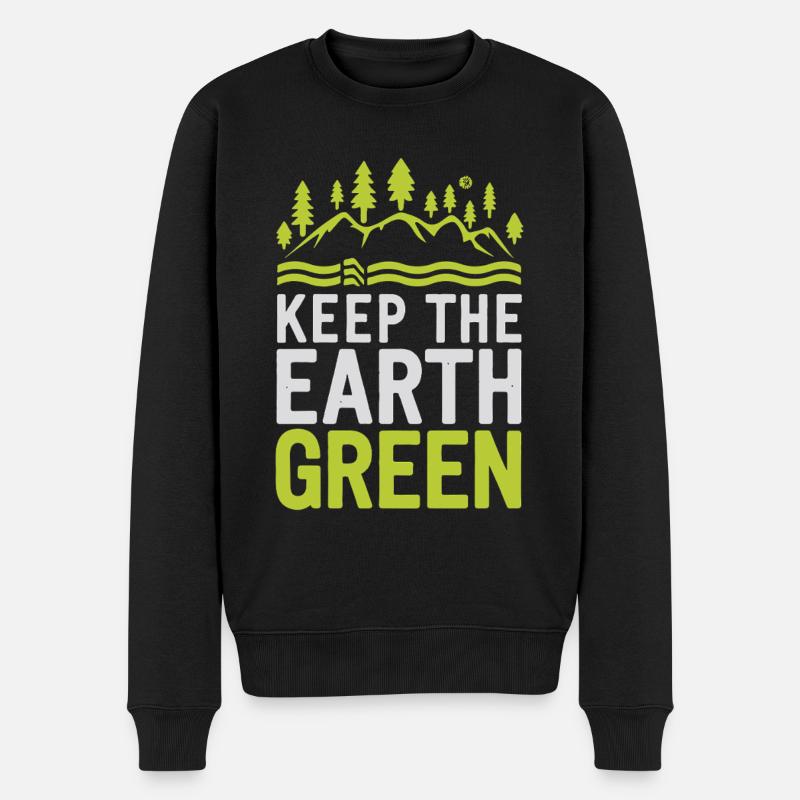 Jour de la Terre - Pull Premium bio Homme - noir