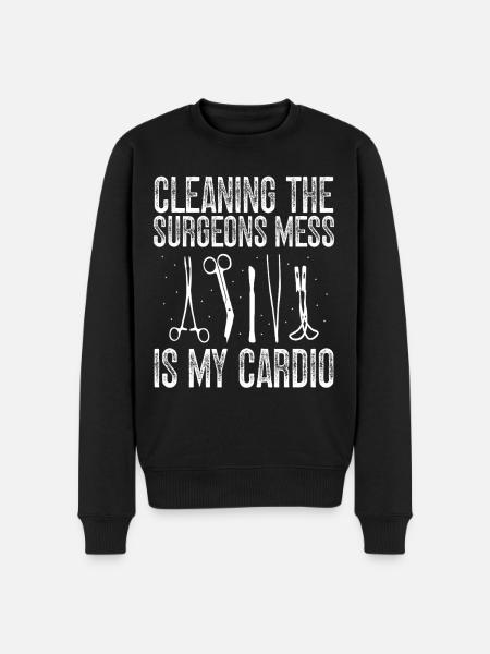 Surgical Technician Surgical Technologist - Men's Premium Organic Jumper - black