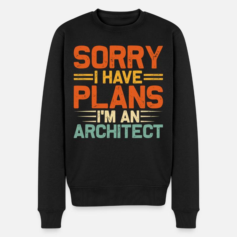 Architecte - Pull Premium bio Homme - noir