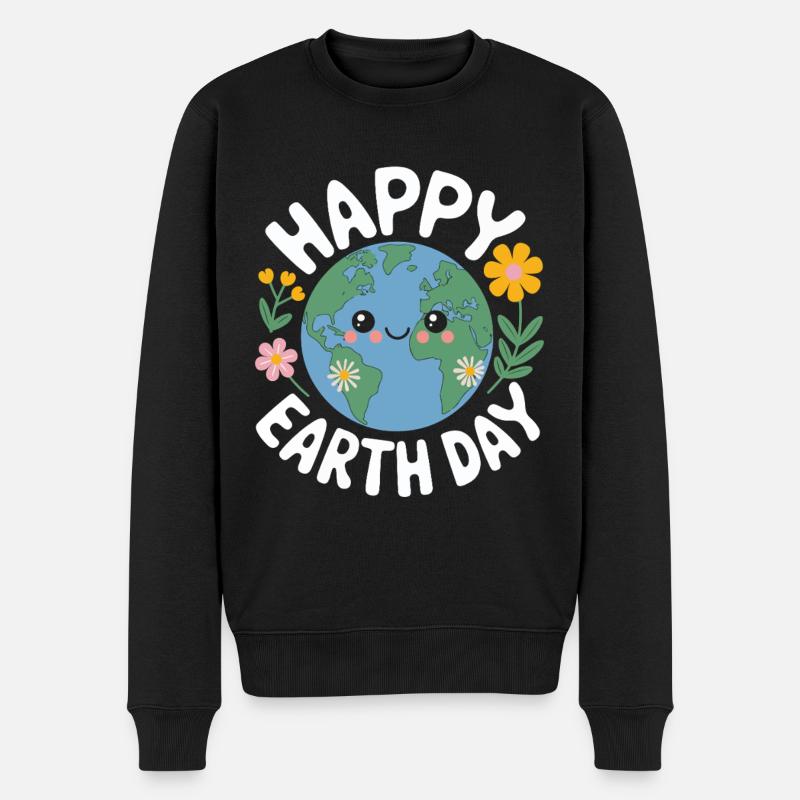 Jour de la Terre - Pull Premium bio Homme - noir