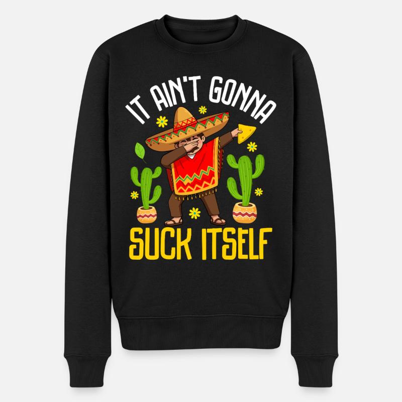 Cinco De Mayo - Pull Premium bio Homme - noir