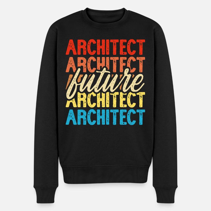 Architecte - Pull Premium bio Homme - noir