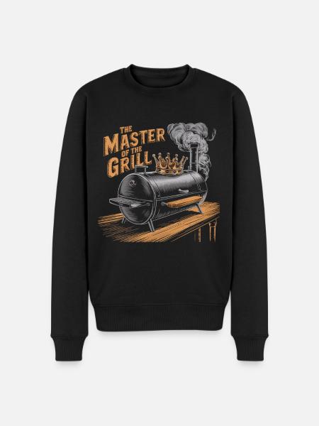 Roi du gril - Pull Premium bio Homme - noir