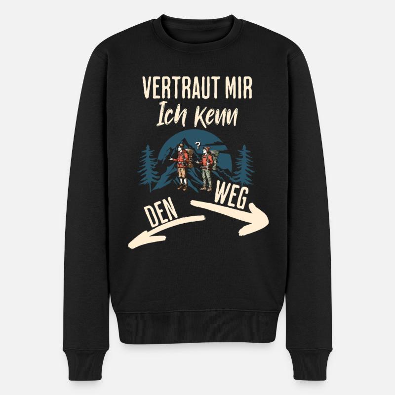 Errer - Pull Premium bio Homme - noir