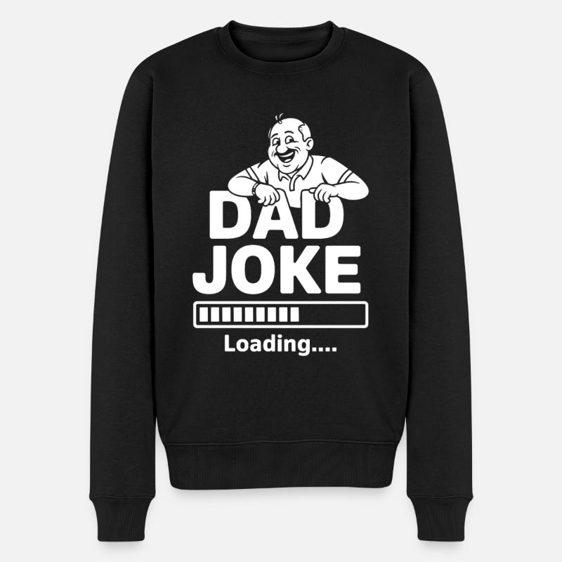 Chargement de Dad Joke - Pull Premium bio Homme - noir