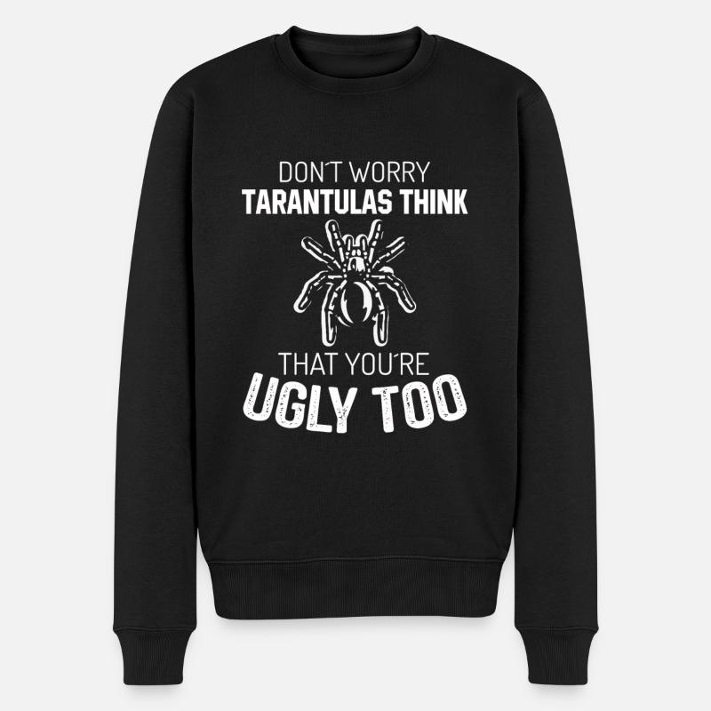 Vogelspinnen - Männer Premium Bio Pullover - Schwarz