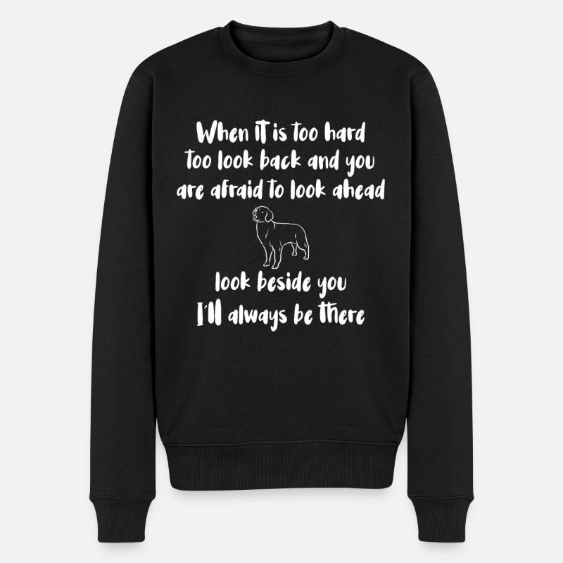 Chiens Labrador - Pull Premium bio Homme - noir