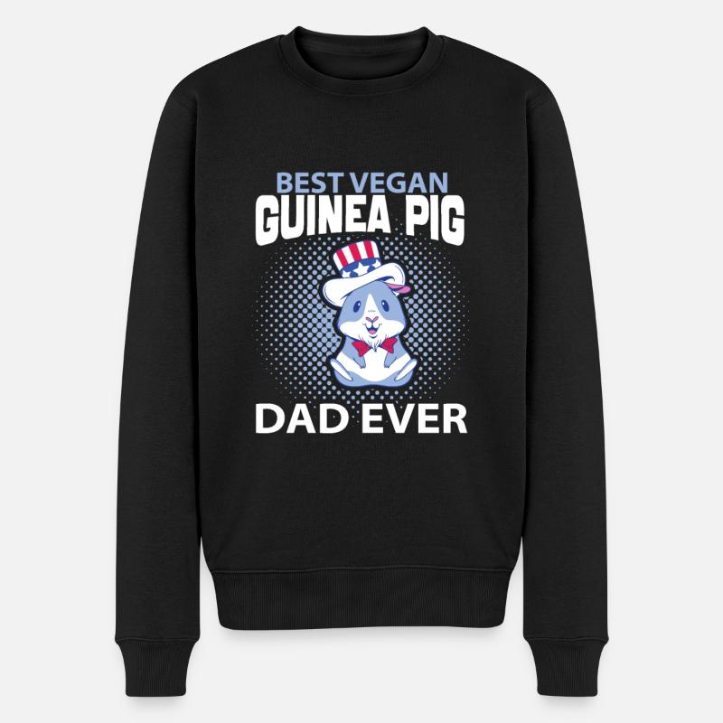 Papa cochon d’Inde - Pull Premium bio Homme - noir