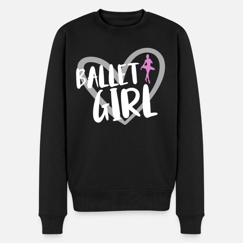 Danse classique - Pull Premium bio Homme - noir