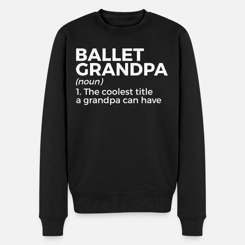 Danse classique - Pull Premium bio Homme - noir