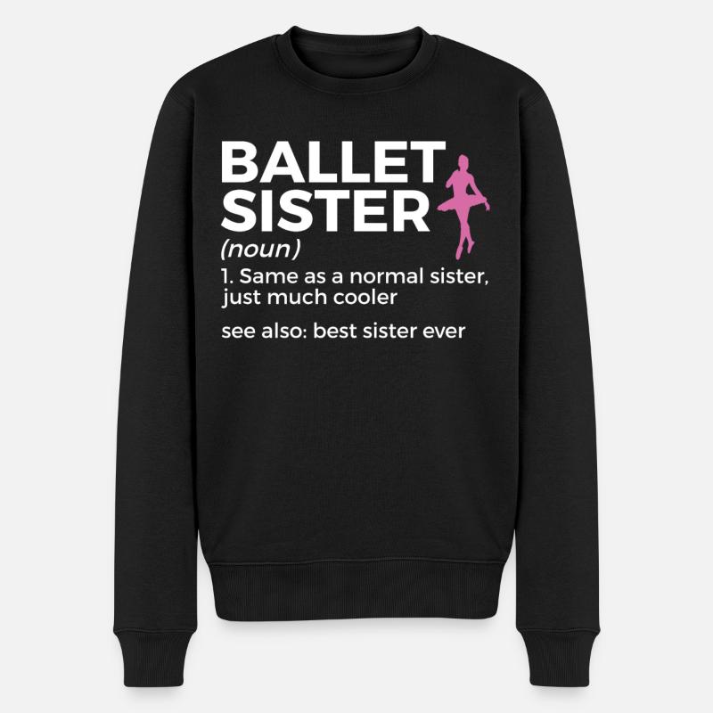 Danse classique - Pull Premium bio Homme - noir