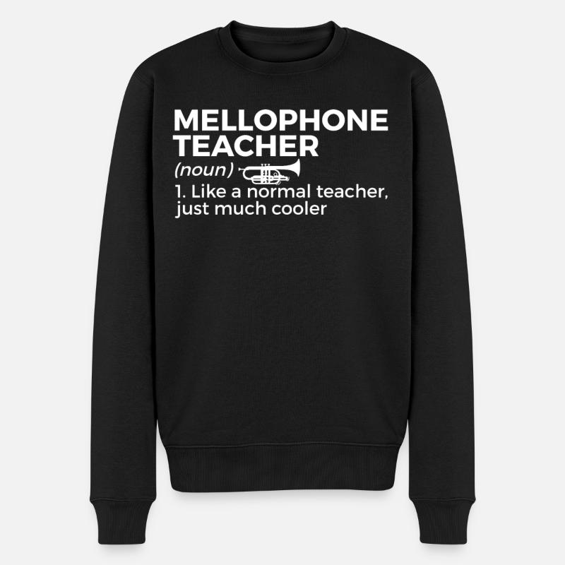 Musicien Mellophone - Pull Premium bio Homme - noir
