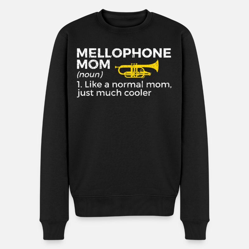 Musicien Mellophone - Pull Premium bio Homme - noir