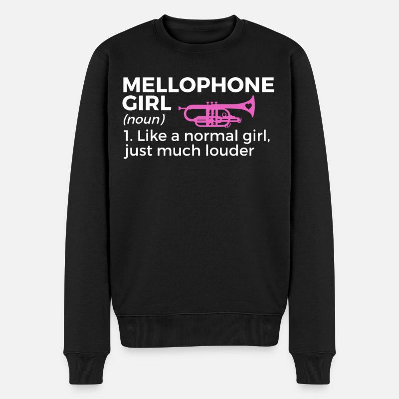 Musicien Mellophone - Pull Premium bio Homme - noir