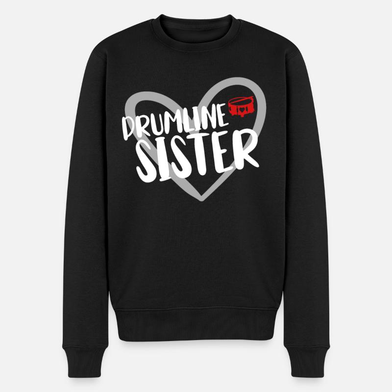 Drumline Drum Cadeau - Pull Premium bio Homme - noir