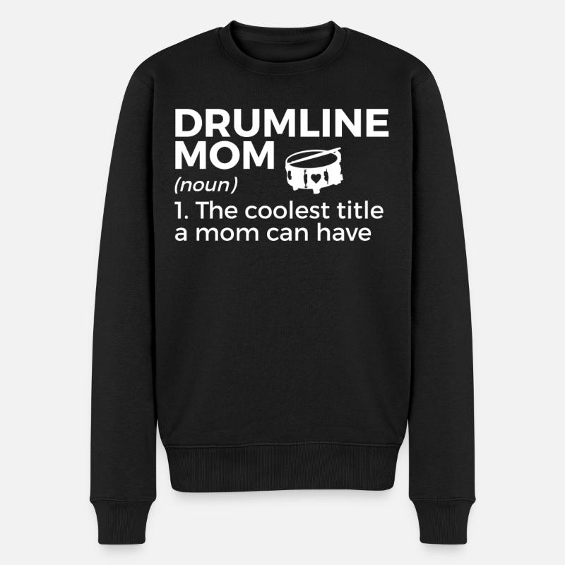 Drumline Drum Cadeau - Pull Premium bio Homme - noir