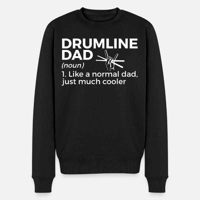 Drumline Drum Cadeau - Pull Premium bio Homme - noir