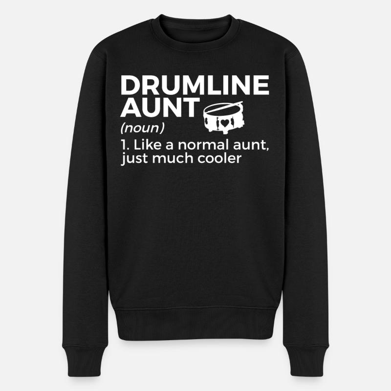 Drumline Drum Cadeau - Pull Premium bio Homme - noir