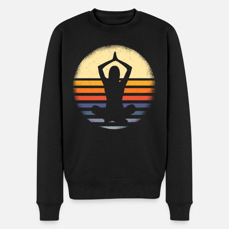 Yoga - Pull Premium bio Homme - noir