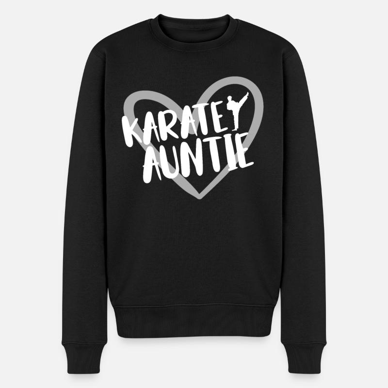 Karaté - Pull Premium bio Homme - noir
