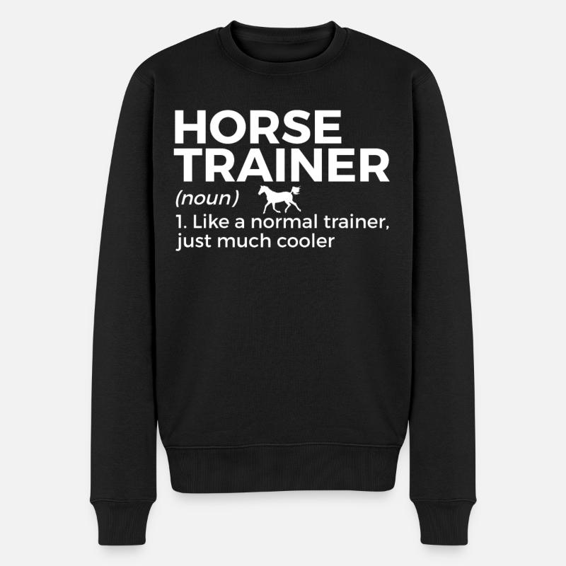 Cavalier - Pull Premium bio Homme - noir